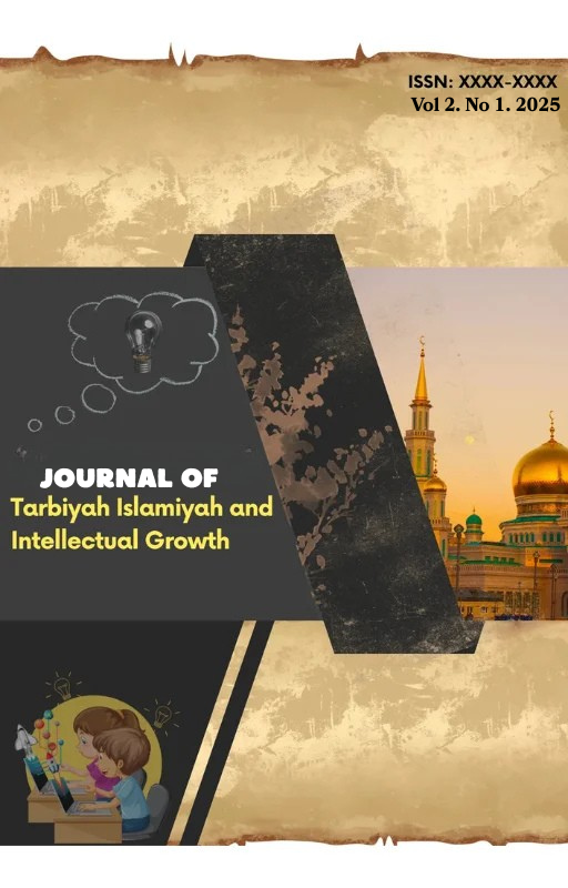 					View Vol. 2 No. 1 (2025): Journal of Tarbiyah Islamiyah and Intellectual Growth
				